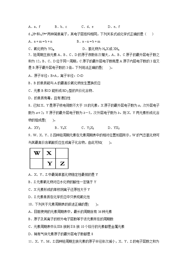【化学】湖北省黄冈市黄州中学2018-2019学年高一3月月考试题02