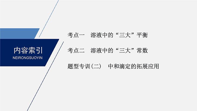 2020届高考化学二轮复习电解质溶液课件(132张)02