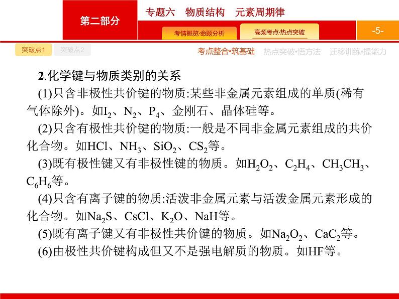 2020届二轮复习 专题6 物质结构 元素周期律 课件(30张)(天津专用)05