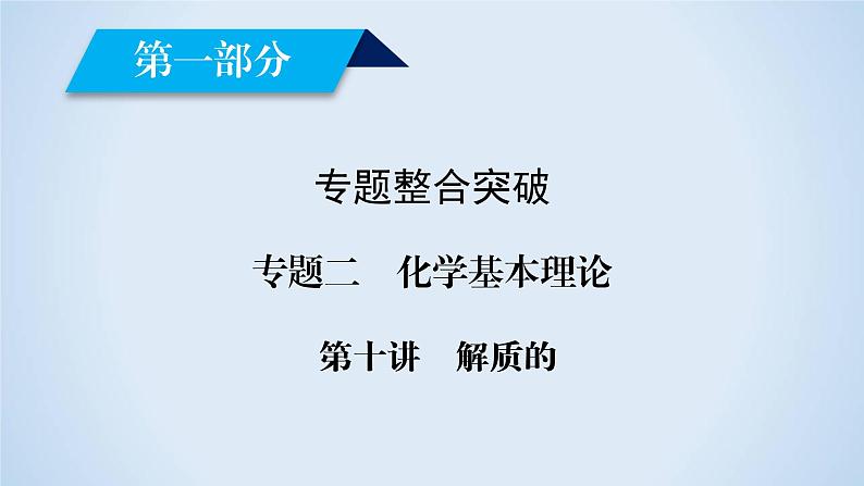 2020届二轮复习 弱电解质的电离 课件(77张)(全国通用)02