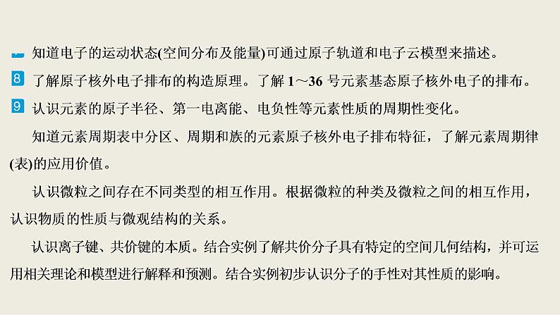2020届二轮复习 物质结构与性质 元素周期律 课件(203张)(全国通用)04