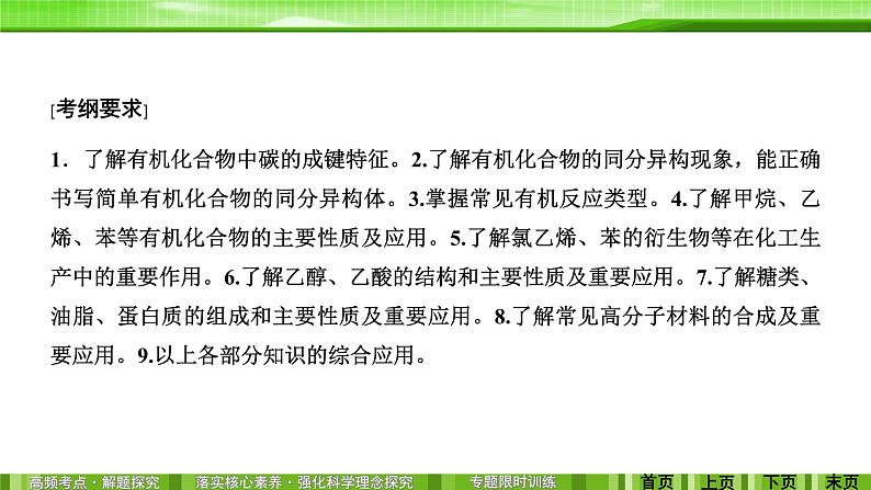 2020届二轮复习 常见有机物及其应用 课件(56张)(全国通用)02