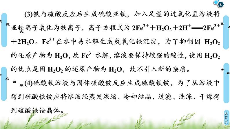 2020届二轮复习 第1部分 专题8 元素及其化合物 课件(207张)08