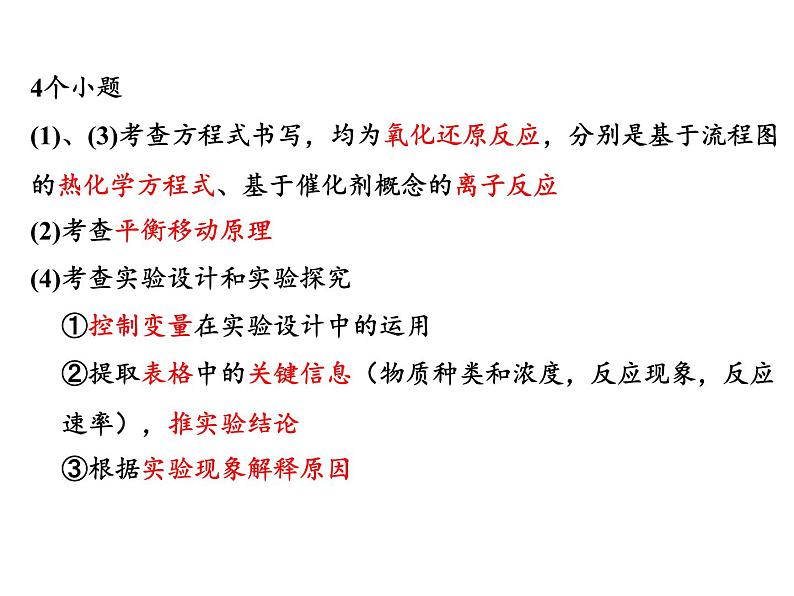 2019届高考化学二轮复习对2018年北京市高考化学第27题的分析与思考 课件(共48张PPT)04