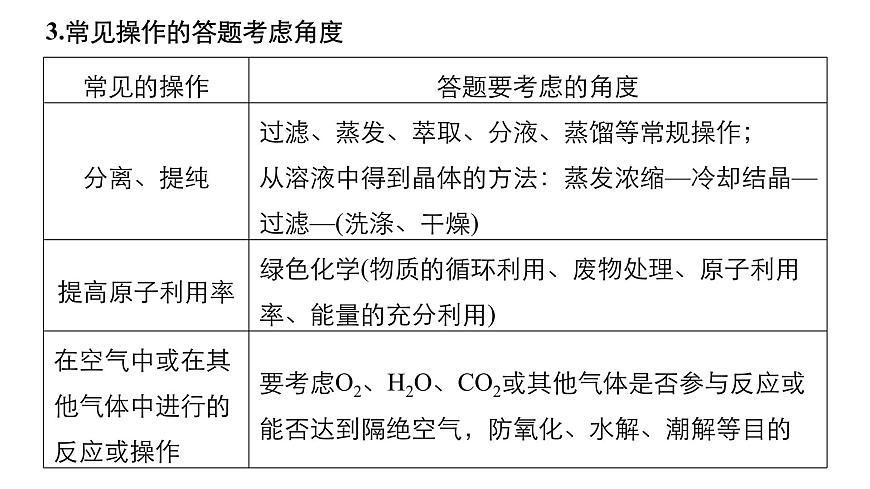 2019屆高考化學(xué)二輪復(fù)習(xí)微專(zhuān)題5元素化合物的綜合應(yīng)用(二)——化學(xué)工藝流程題課件（80張）第6頁(yè)