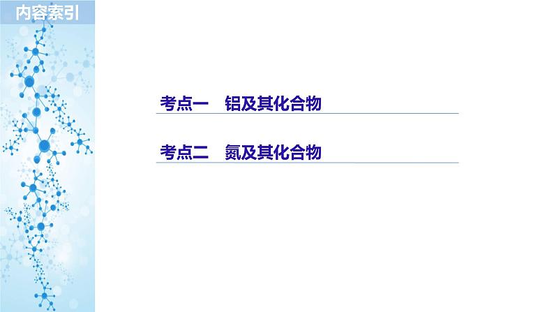 2019届二轮复习 专题八 铝、氮及其化合物 课件(140张)02
