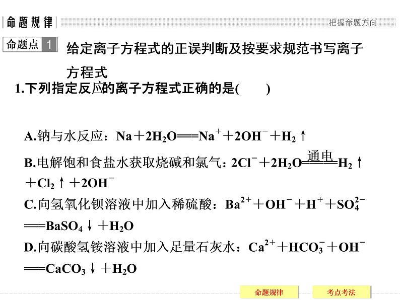 2019届二轮复习 离子反应的应用 课件(88张)(全国通用)03