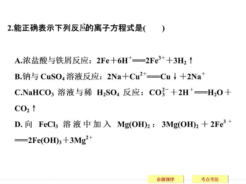 2019届二轮复习 离子反应的应用 课件(88张)(全国通用)05