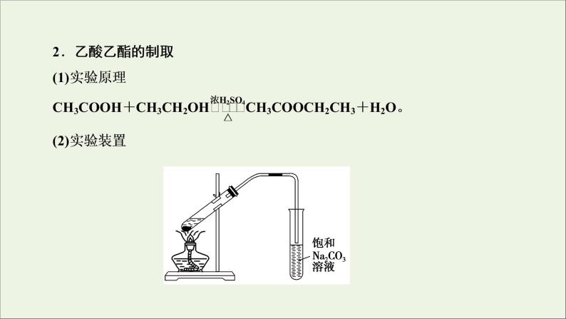 全国版2021高考化学一轮复习第28讲乙醇和乙酸基本营养物质课件06