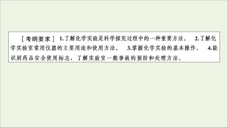 全国版2021高考化学一轮复习第29讲中学化学实验基次件 课件02