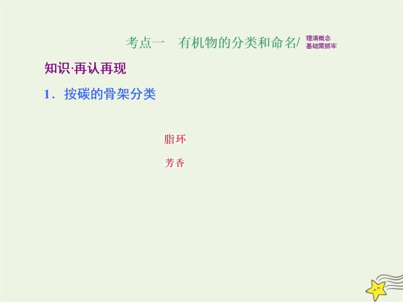 2021版高考化学一轮复习第十三章有机化学基础第一节认识有机化合物课件新人教版02