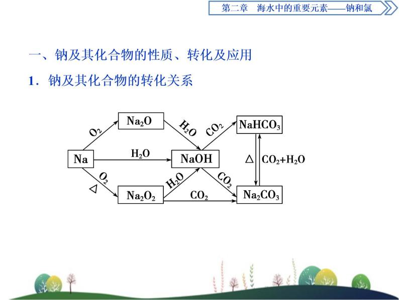 （新）人教版化学必修第一册：第二章 海水中的重要元素——钠和氯 章末整合提升课件02