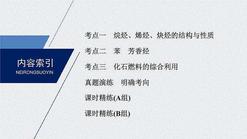 2021高考化学一轮复习 第十章 2021高考化学一轮复习 第33讲 脂肪烃、芳香烃 课件03
