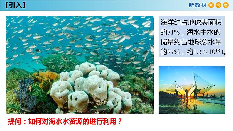 人教版高中化学新教材 必修第二册 8.1.2 海水资源的开发利用、煤石油天然气的综合利用 课件(1)(共31张PPT)04