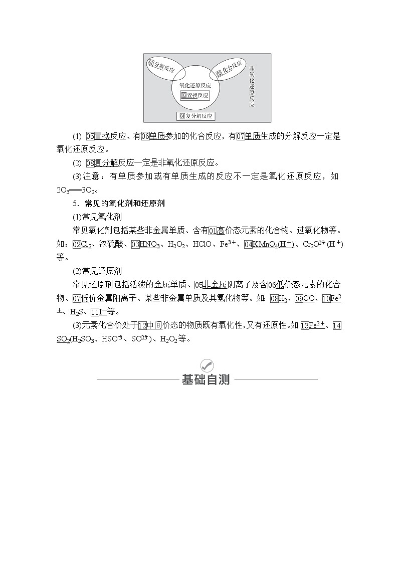 2021届高考化学人教版一轮创新教学案:第2章第7讲氧化还原反应第2页