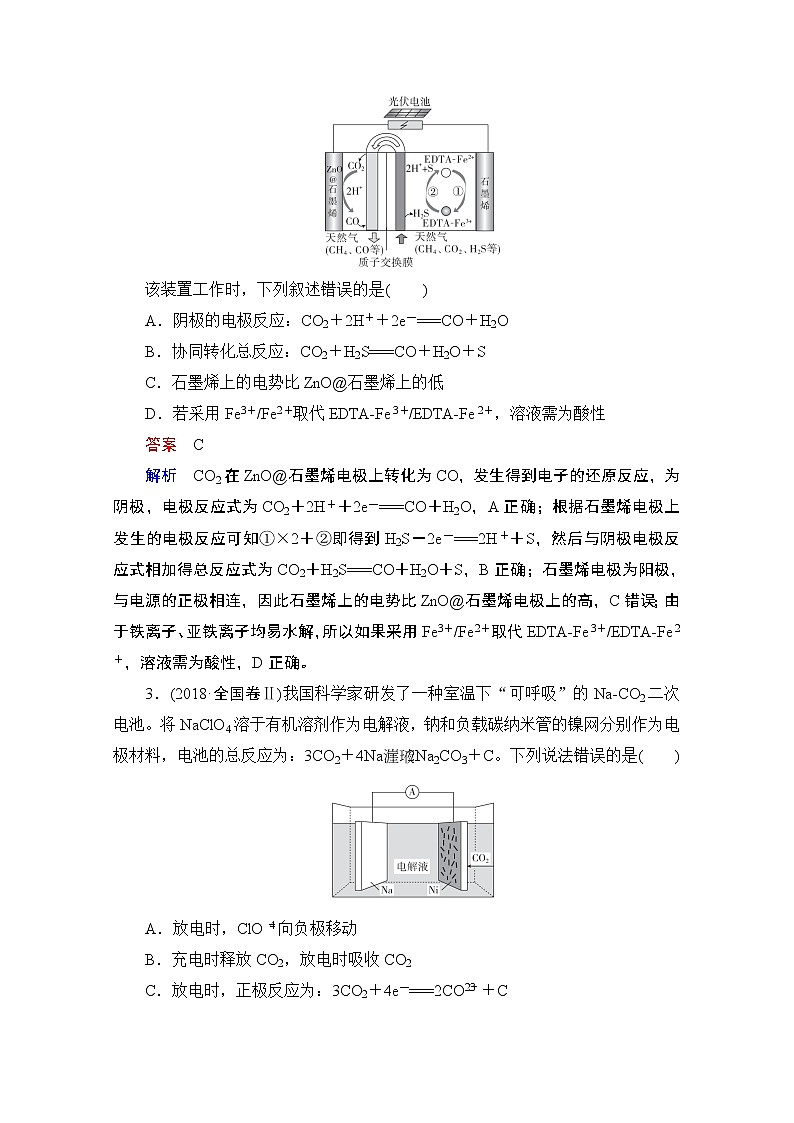 2021届高考化学人教版一轮创新教学案:第9章高考真题演练02