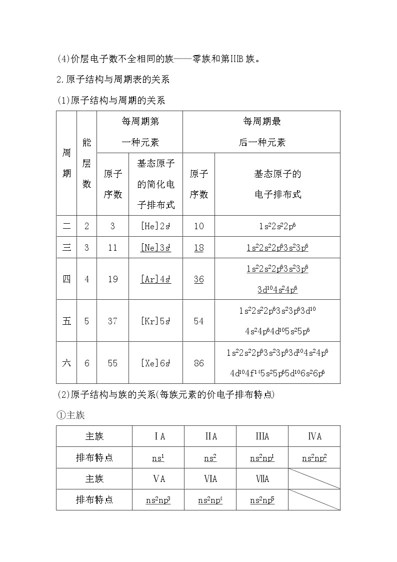 2021高考化学鲁科版一轮复习教师用书第五章第2课时　元素周期表和元素周期律02