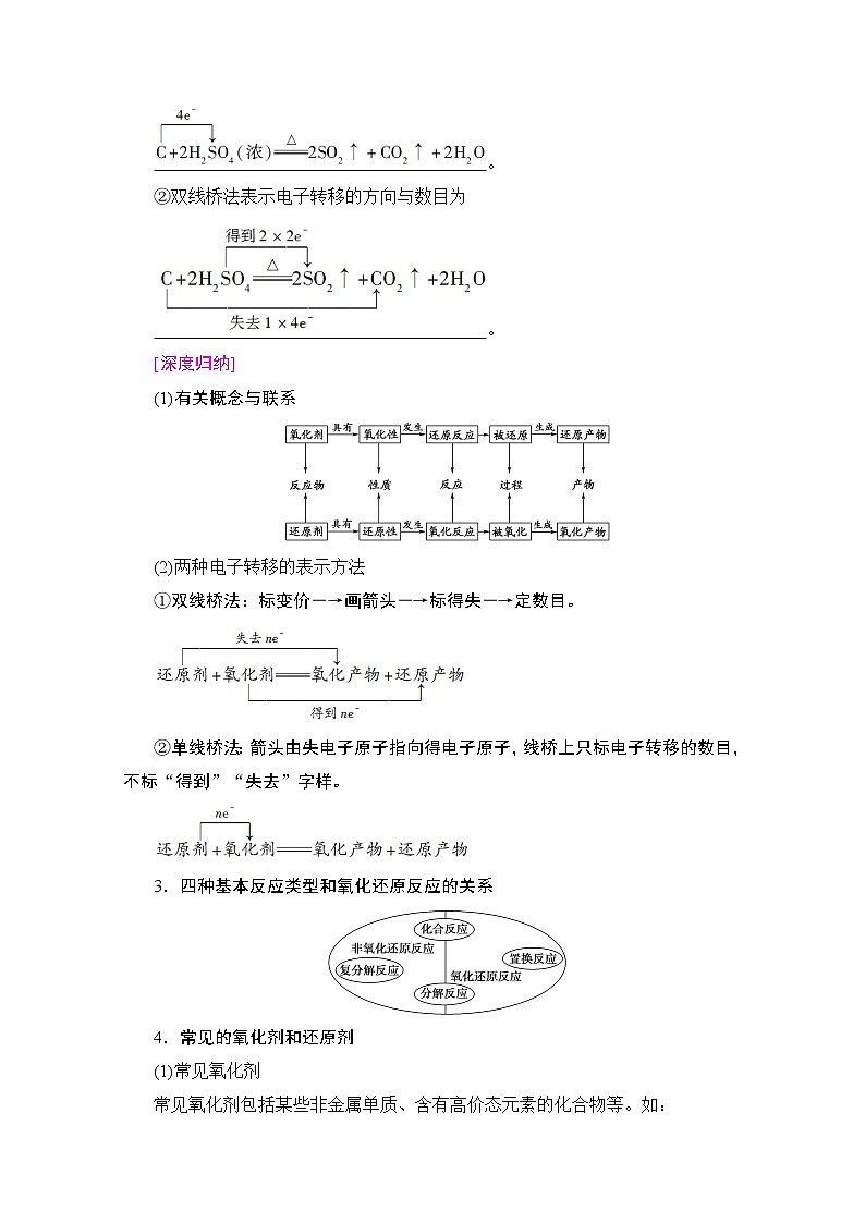 2020版新一线高考化学(人教版)一轮复习教学案:第2章第4节 氧化还原反应02