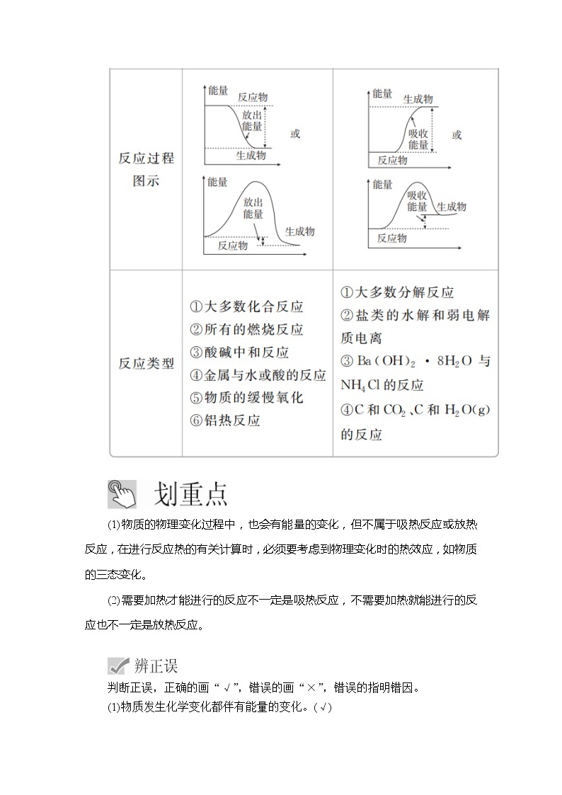 2020版高考化学（经典版）一轮复习教师用书：第六章第1节化学反应与能量变化03