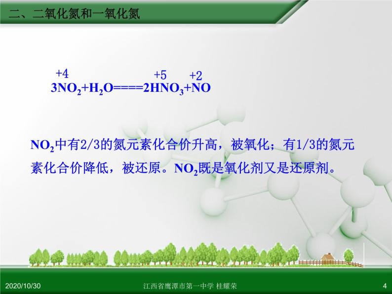 江西省鹰潭市第一中学人教版高中化学必修 化学1 第四章 第三节 硫和氮的氧化物（第2课时） 课件04