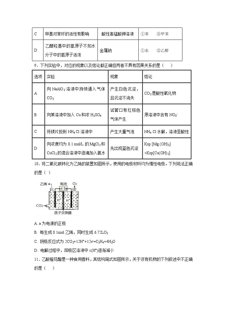 【化学】江西省抚州市临川区第一中学20172018学年高二下学期第一次月考试题03