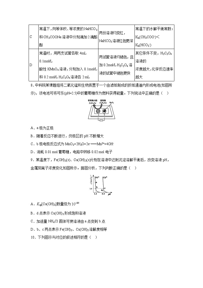 【化学】广西南宁市第三中学2018-2019学年高二下学期期中考试03