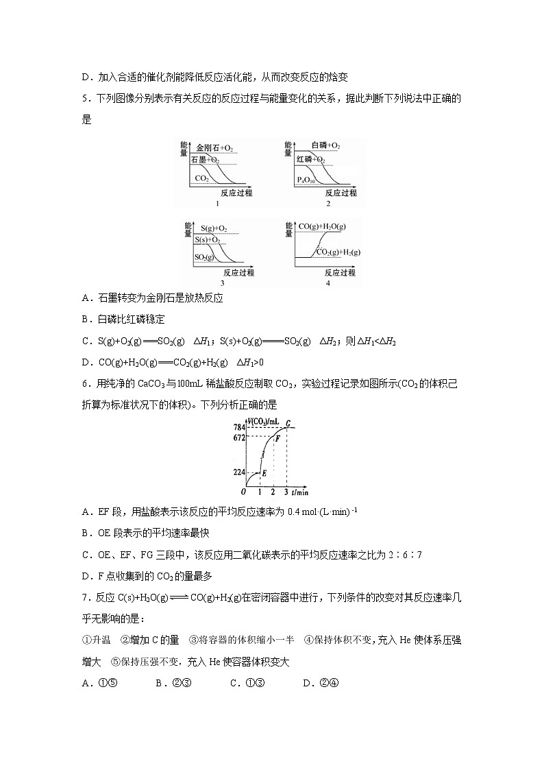 【化学】重庆市巴蜀中学2018-2019学年高二上学期期中复习(解析版) 试卷02
