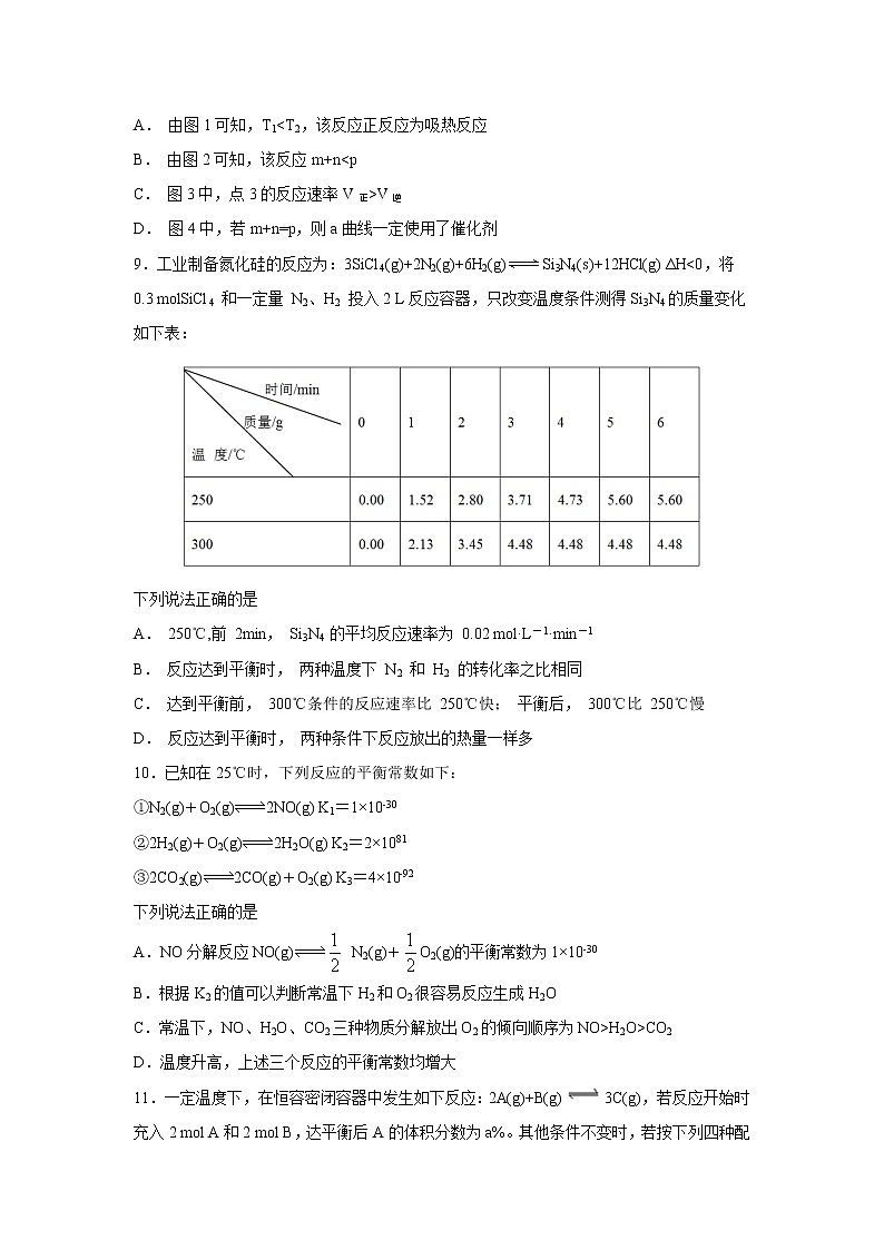 【化学】江西省南昌市八一中学、洪都中学七校2018-2019学年高二上学期期中考试03