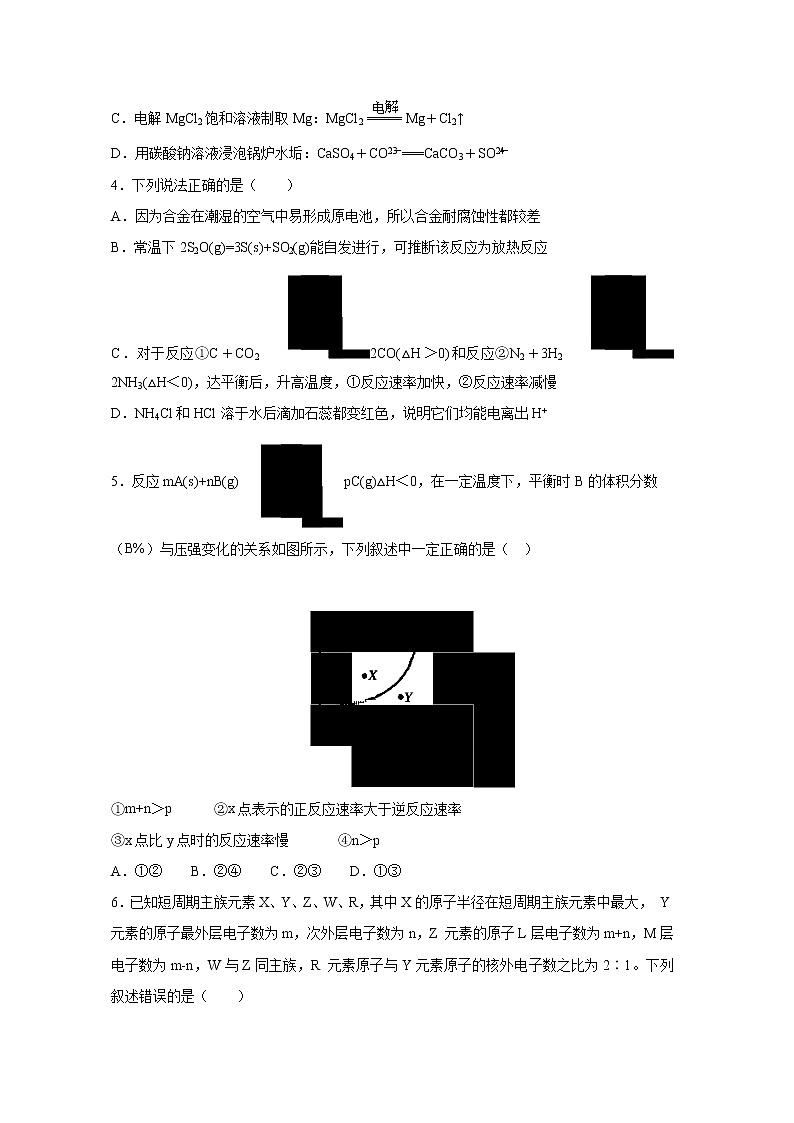 【化学】山西省长治二中2018-2019学年高二上学期期末考试第2页