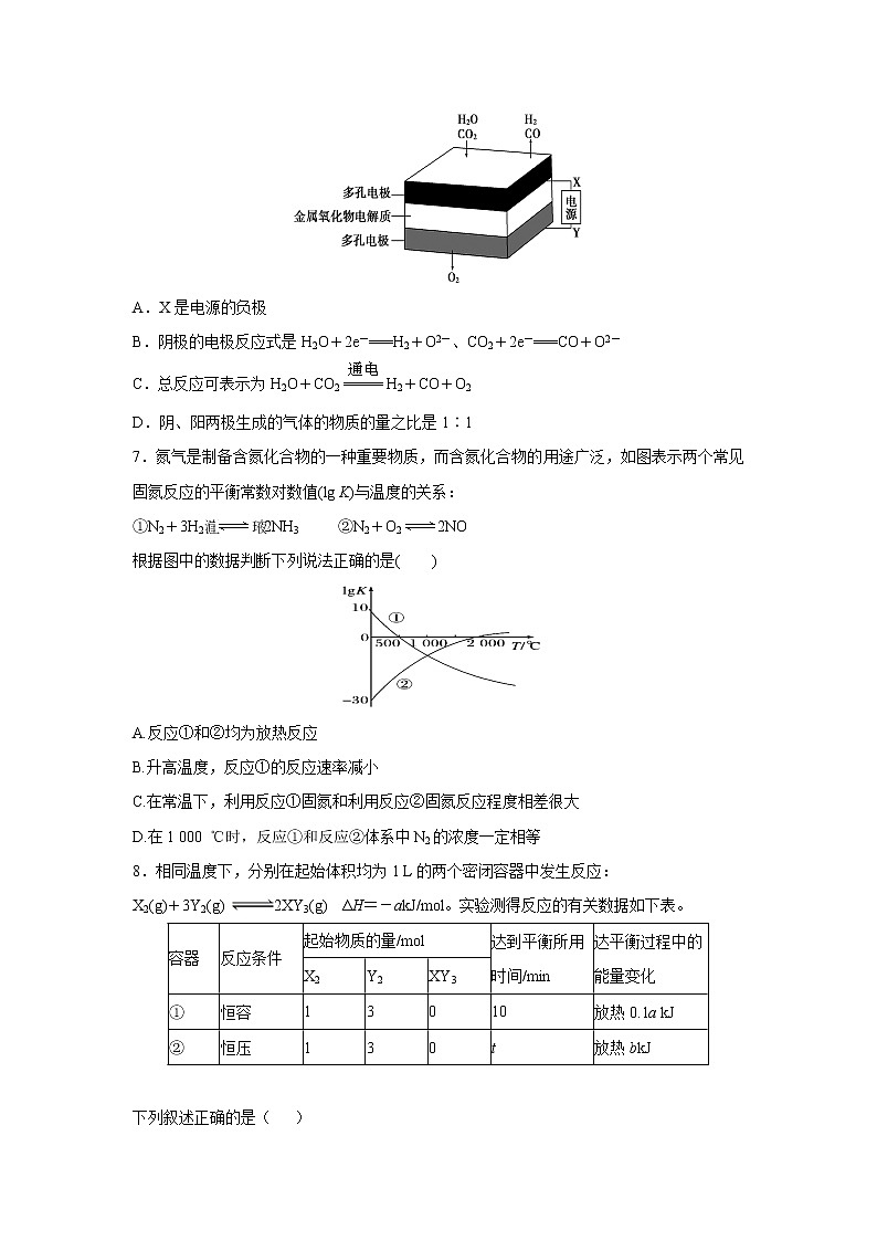 【化学】福建省厦门外国语学校2019-2020学年高二上学期期中考试第2页