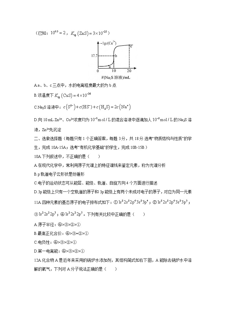 【化学】福建省龙岩市一级达标校2019-2020学年高二下学期期末质检03