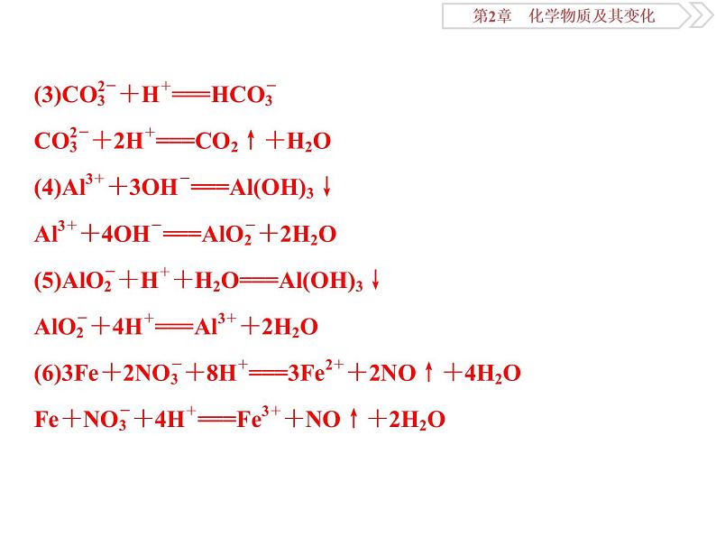 高中化学必修一鲁科版-第二章用分类思想突破与量有关的离子方程式的书写课件06
