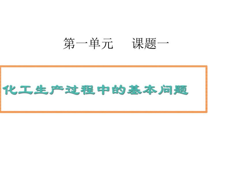 高中人教版化学选修2课件：第一单元课题1 化学生产过程中的基本问题（共21张ppt）03