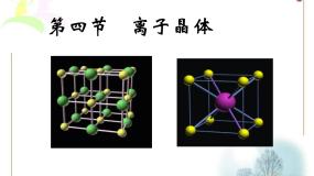 高中化学第三章  晶体结构与性质第四节 离子晶体教案配套ppt课件