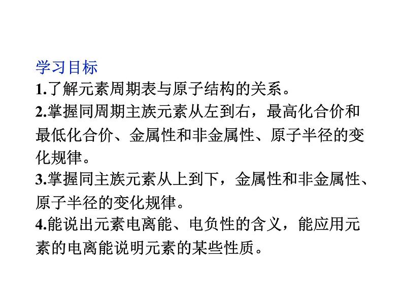 高中人教版化学选修3课件:第1章第2节 原子结构与元素的性质(83张ppt)第2页