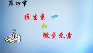 高中化学人教版 (新课标)选修1 化学与生活第四节 维生素和微量元素图文ppt课件