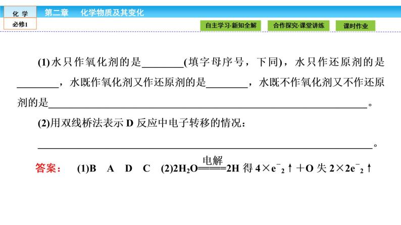 高中化学（人教版）必修1课件： 2.3.2第2课时　氧化剂和还原剂（共32张PPT）07
