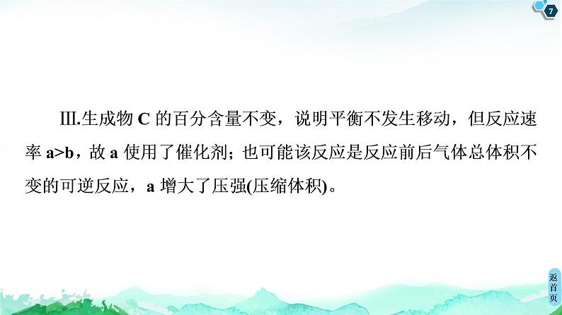 2020-2021学年新人教版选择性必修1第2章 第2节 微专题4 化学平衡图像课件(32张)07