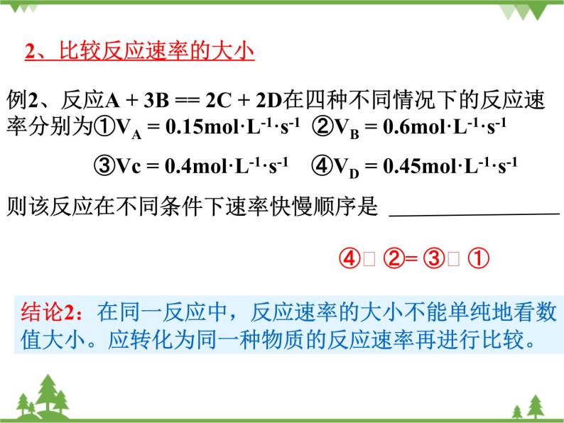 人教版高中化学选修四2.1《化学反应速率》PPT课件07