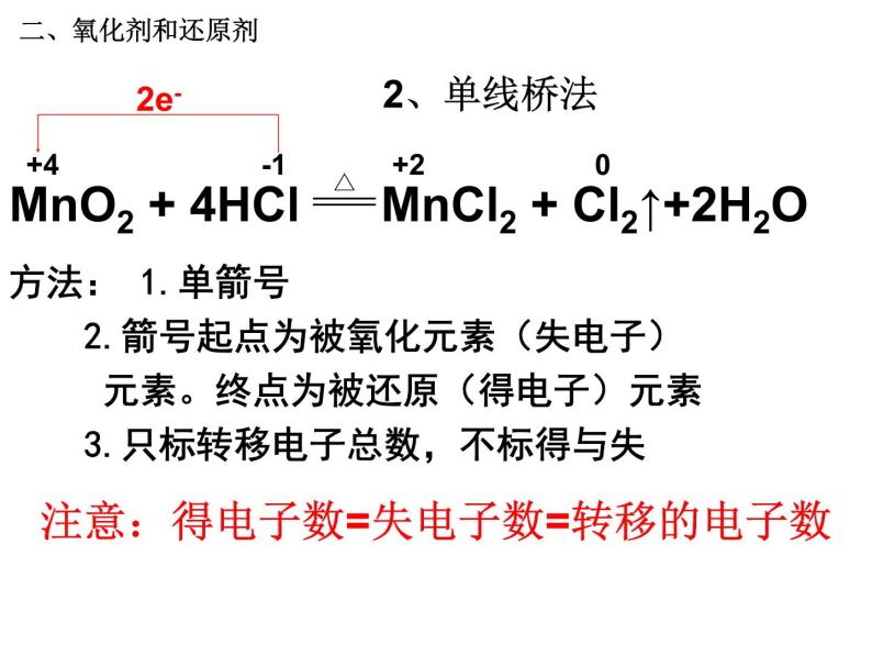 人教版高中化学必修1课件：2.3氧化还原反应（第2课时） （共16张PPT）08