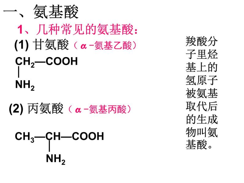 人教版化学选修5课件：4-3-1《蛋白质和核酸》（48张ppt）07