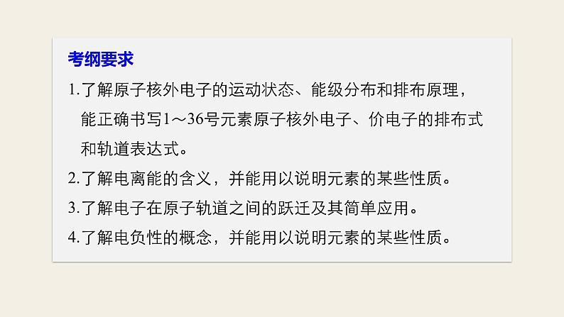 高考化学(人教)大一轮学考复习考点突破课件:第十二章 物质结构与性质(选考) 第37讲02