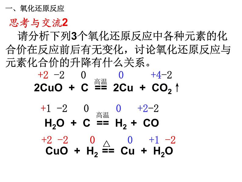 人教版高中化学必修1课件:2.3氧化还原反应(第1课时) (共18张PPT)05