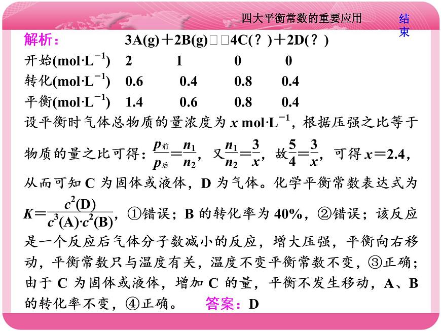 (人教版)高三化學(xué)高考總復(fù)習(xí)課件:第8章 難點增分課(六) 四大平衡常數(shù)的重要應(yīng)用第7頁