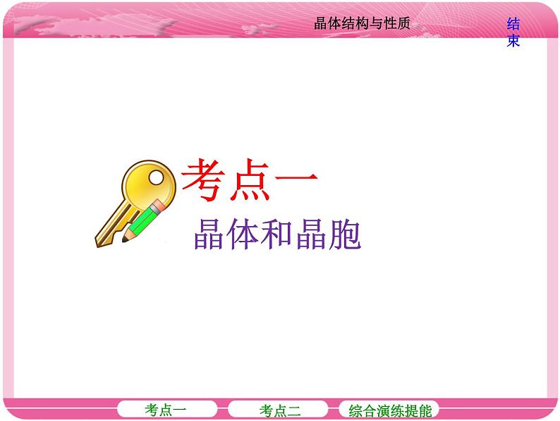 (人教版)高三化学高考总复习课件:选修3 第三节 晶体结构与性质03