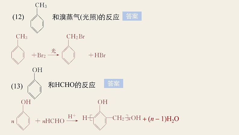 高考化学(人教)大一轮学考复习考点突破课件:第十一章 有机化学基础(选考) 本章重要有机物之间的转化关系07