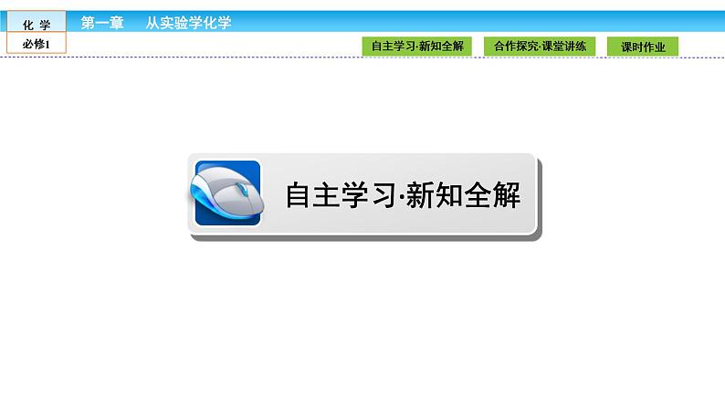 高中化学(人教版)必修1课件:第一章 从实验学化学 1.1.1第4页