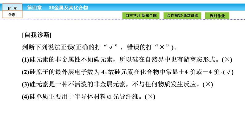 高中化学(人教版)必修1课件:第四章 非金属及其化合物 4.1第8页