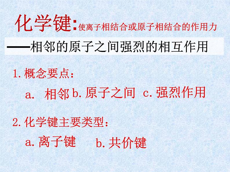 人教版(新课标)高中化学必修二化学键(3) 课件02