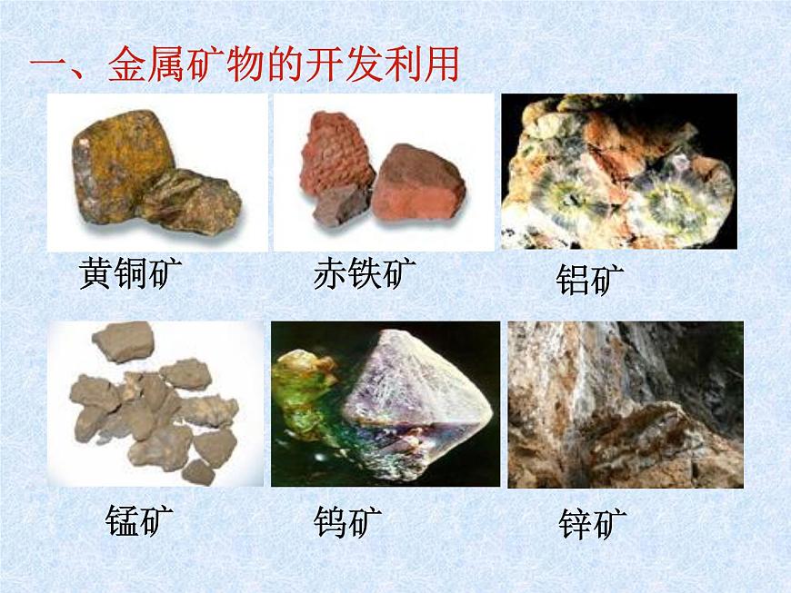 人教版（新課標(biāo)）高中化學(xué)必修二《開發(fā)利用金屬礦物和海水資源》課件2第2頁